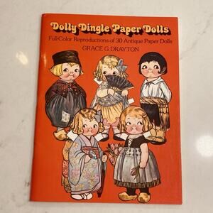 Dolly Dingle Uncut Paper Dolls Book Grace G. Drayton Brand New Condtion Uncut